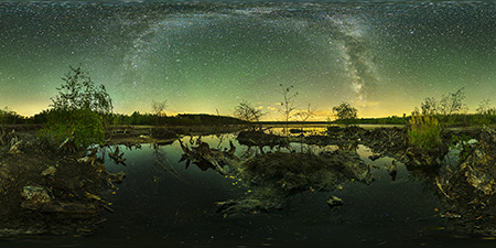 Calauer Bergbaugebiet - Grubensee 4 Astrofotografie