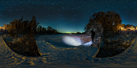 Schorfheide/Chorin - Amtsee Steg 2 Astrofotografie