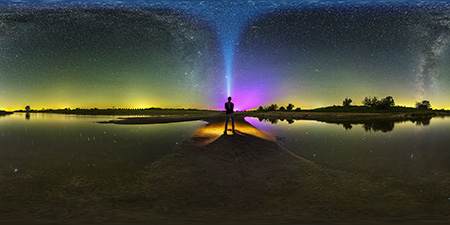 Elbauen bei Torgau - Panorama