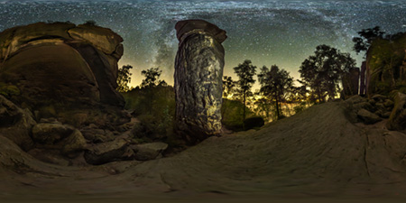 SächsischeSchweiz - Frienstein - Friensteinwächter Astrofotografie