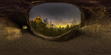 Harz - Hamburger Wappen - Kuhstall Höhle Astrofotografie