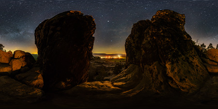 Harz - Hamburger Wappen - Türme Astrofotografie