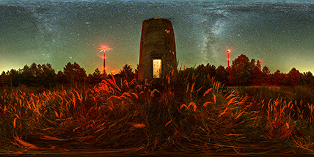 Luckenwalde - Heide - Spitzbunker 1 Astrofotografie