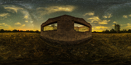 Luckenwalde - Heide - Weißes Haus 1b Astrofotografie