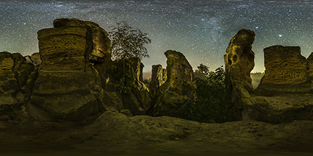 Kluesberge - Ostansicht Astrofotografie
