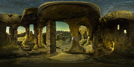 Kluesberge - Säulenhöhle Astrofotografie