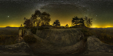Sächsische Schweiz - Kuhstall - Panorama