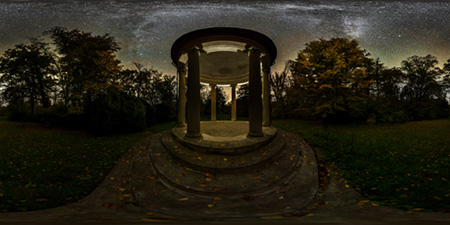 Madlitz Schlosspark - Panorama