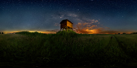 Sternenpark Westhavel - Aussichtsturm bei Parey