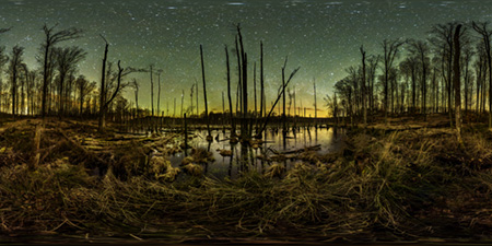 Poratzer Moränenlandschaft - Panorama