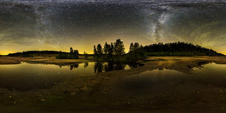 Tröbitz/Domsdorf Restlöcher - Panorama