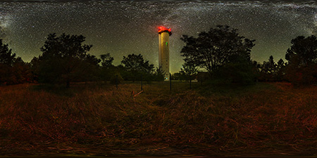 Sternenpark Westhavel - Rhinow Funkturm 2 Astrofotografie