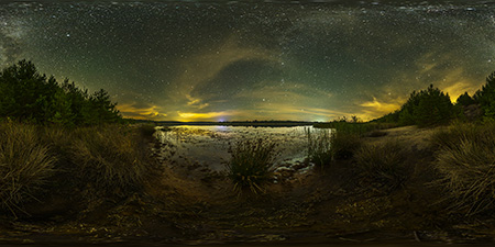 Calauer Bergbaugebiet - Lichtenauer See 2 Astrofotografie