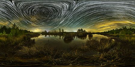 Calauer Bergbaugebiet - Lichtenauer See 4 Astrofotografie