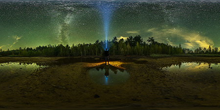 Calauer Bergbaugebiet - Tornow Moorgebiet 2 Astrofotografie