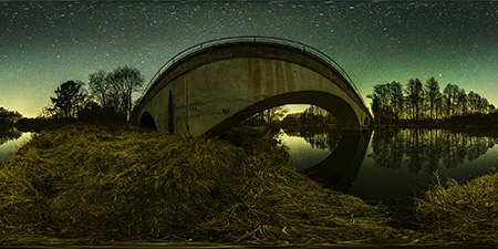 Unterspreewald - Hartmannsdorf Brücke 1 Astrofotografie