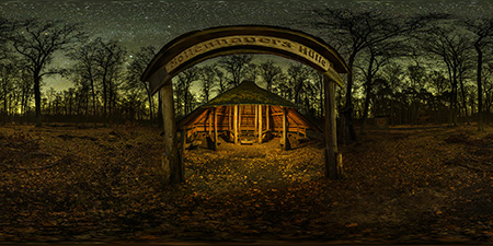 Unterspreewald - Mollenhausers Hütte Astrofotografie