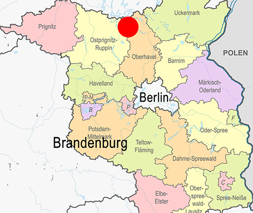 Oberhavel - Pölzer Fließ - Karte